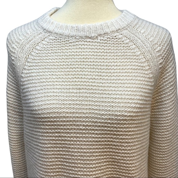 A New Day Ivory Waffle Knit Cozy Sweater - Picture 3 of 11